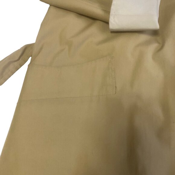 VINTAGE T.T. MALLO LTD. by Max Adler Two-Tone Reversible Trench Coat Academia - Picture 10 of 16